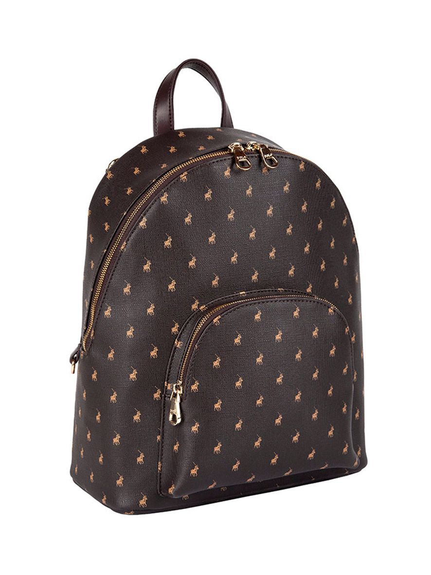 Polo Signature Backpack Brown Buy Online in South Africa