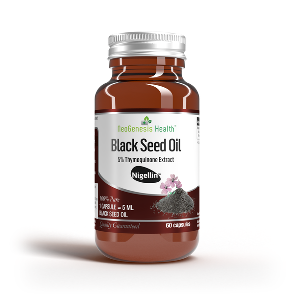 Black Seed Oil | 4000mg| 5% Thymoquinone |Nigellin :Nigella Sativa