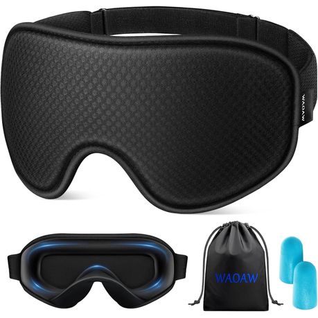 Blackout Eye Sleep Masks - 3D Breathable Soft Comfortable Eye Mask Image
