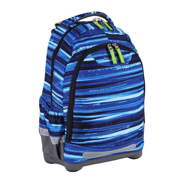 Island Style Ortho Backpack School Bag - Blue Stripe