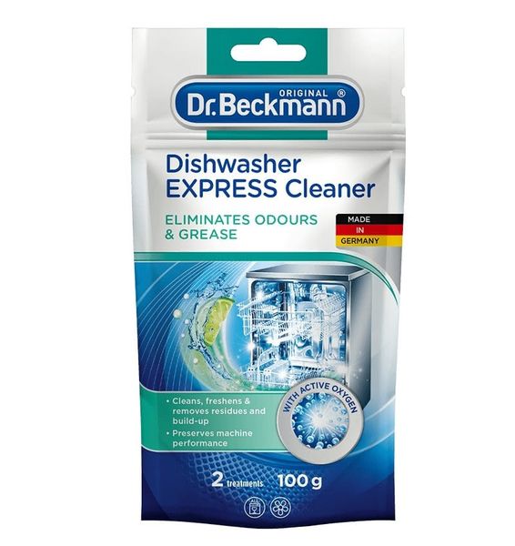 Dr. Beckmann Dishwasher Express Cleaner Removes Odors and Grease 100g