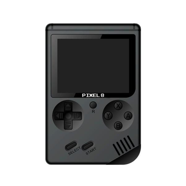 Titan - Pixel 8 Retro Portable Console - 168 Games in 1