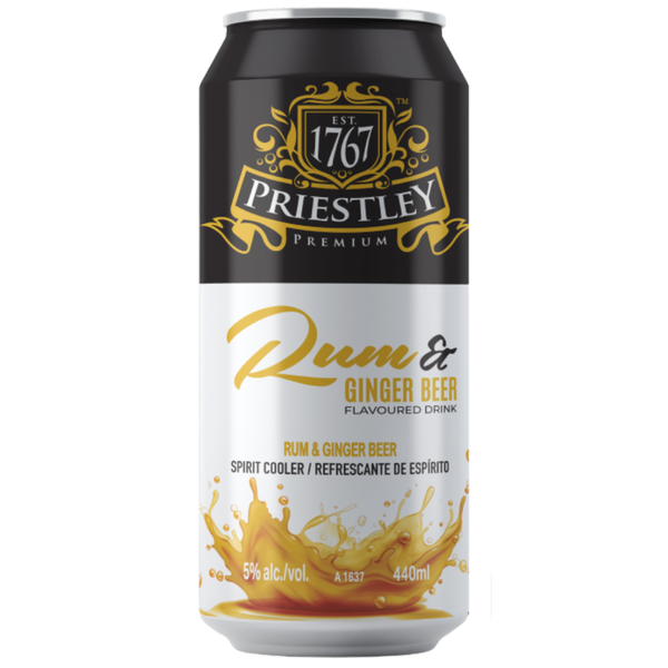 Priestley Rum &amp; Ginger Beer 24 x 440ml