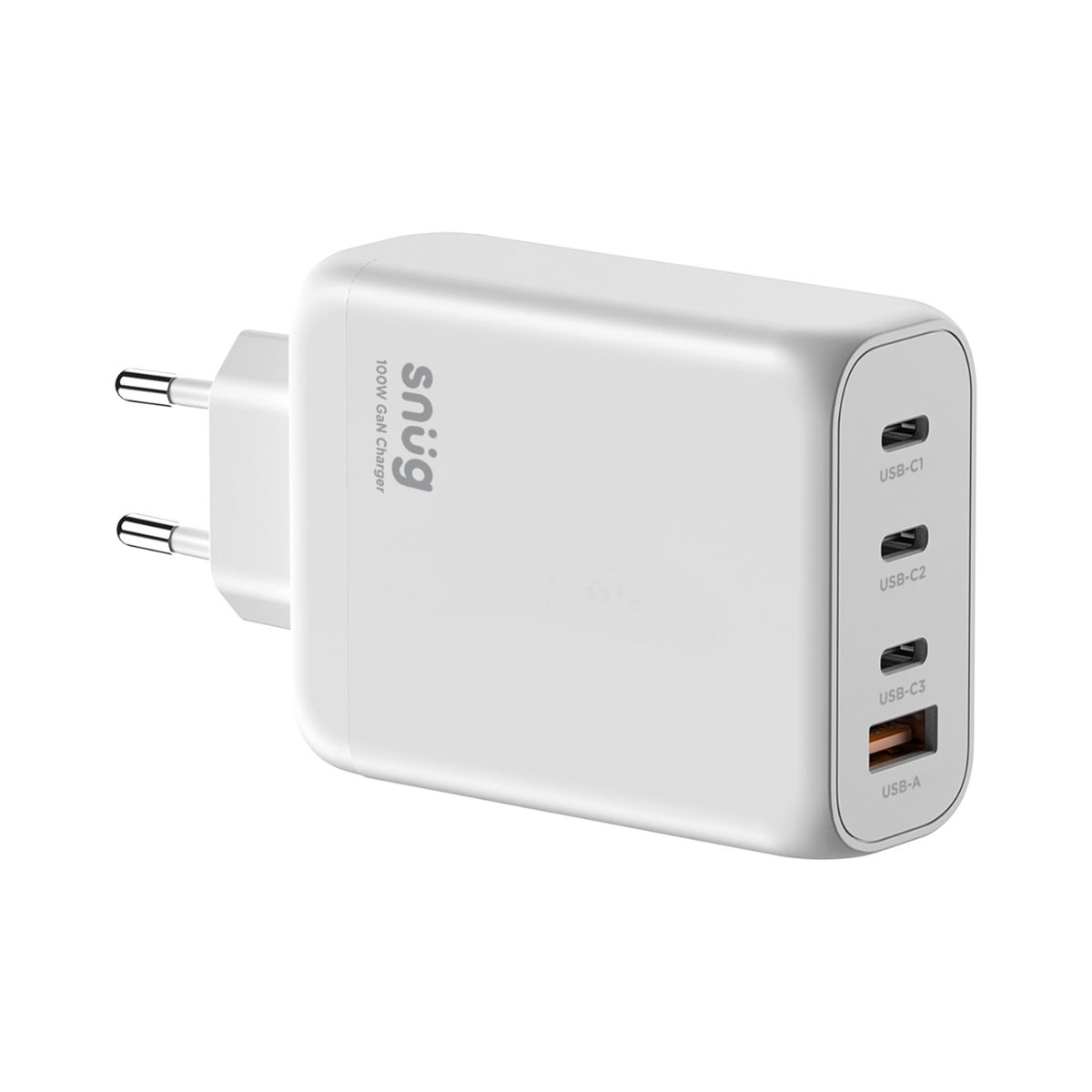 Snug 4 Port PD GaN 100W Wall Charger - White | Shop Today. Get it ...