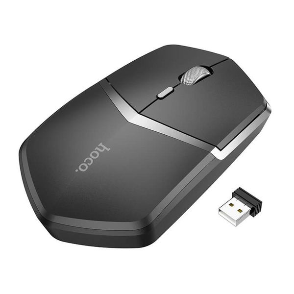 HOCO DI33 Cool 2.4G Wireless Mouse 1600DPM Mouse - Black