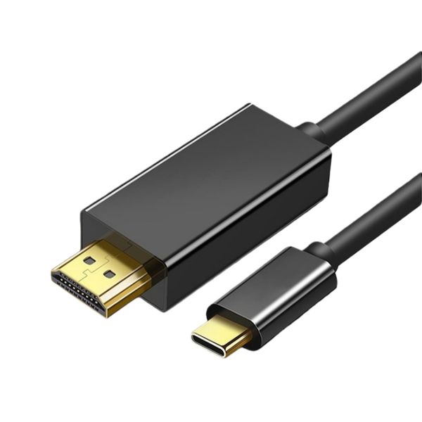 USB-C to HDMI Cable 1.8M Compatible with Laptop Phone Tablet TV Monitor