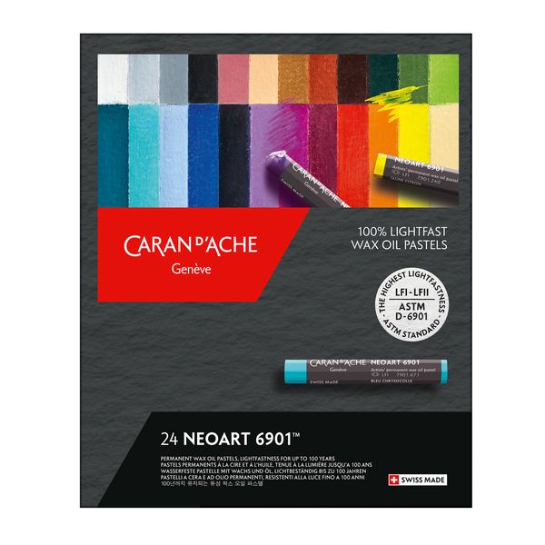 Caran D'Ache Neoart Set of 24 Pastels