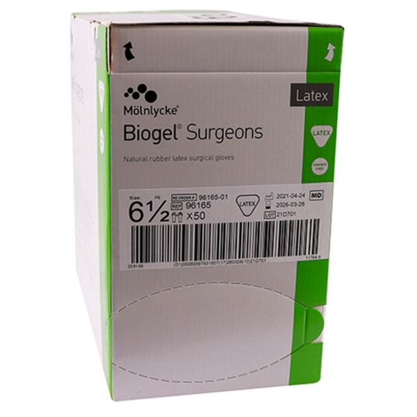 Standard Biogel Gloves 6.5 50's