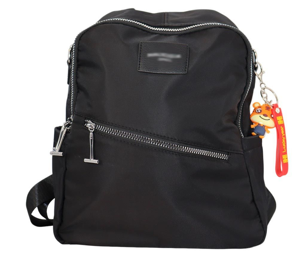 4 Compartment Ladies Backpack With Pendant - Black | Shop Today. Get it ...