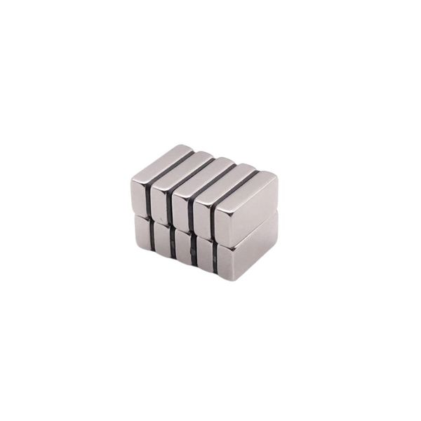 20x10x5mm N38 Ni Neodymium Block Magnets
