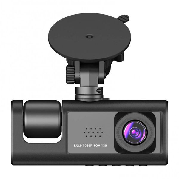 3 Channel HD 1080P Video Recorder Dashcam DVR Black Box
