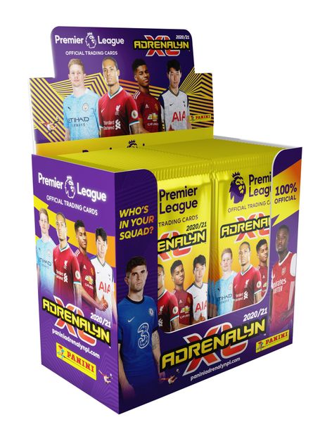 Premier League 2021 Adrenalyn XL Collection - 50 Booster Box