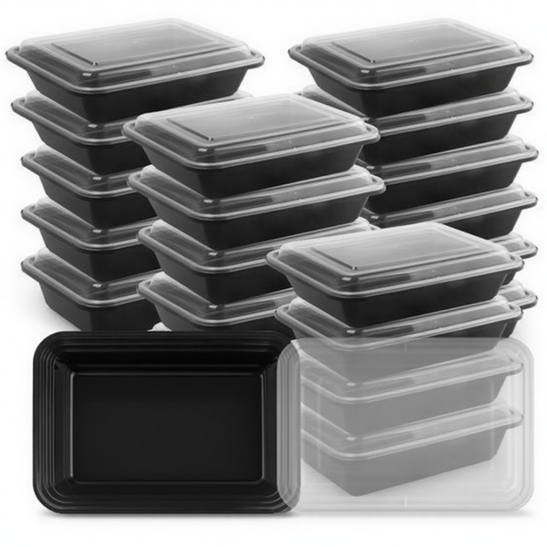 20Pack 28oz Lunch Box Meal Prep Containers with Lids Food Storage Container