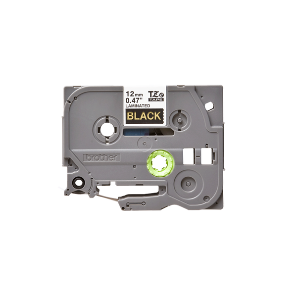 Compatible Brother TZE 334 Labelling Tape Cassette - 12mm Gold on Black 8m