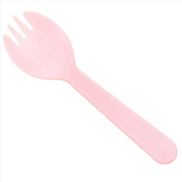 Disposable Plastic Fork and Spoon Individual Packaging for Ice Cream and Yo