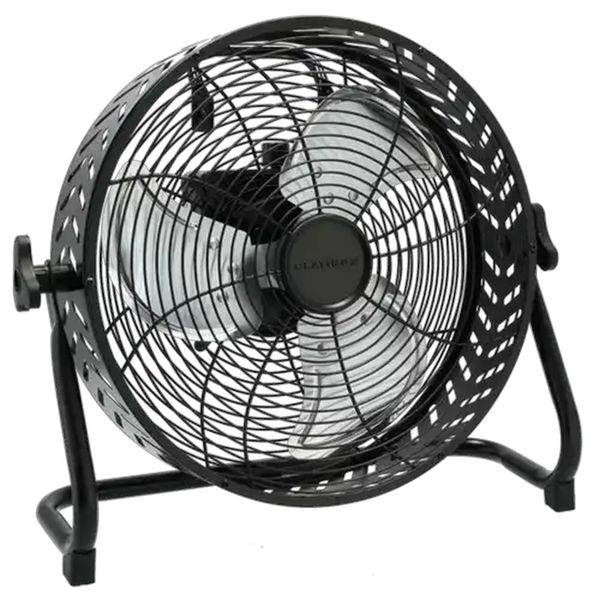 Platinum Powerful Rechargeable Metal Floor Fan - 30cm USB Power Bank