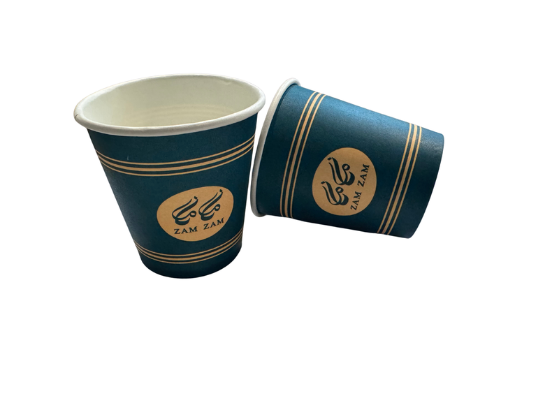 Zam Zam Paper Cups - 50 Pieces (6cm x 6cm)