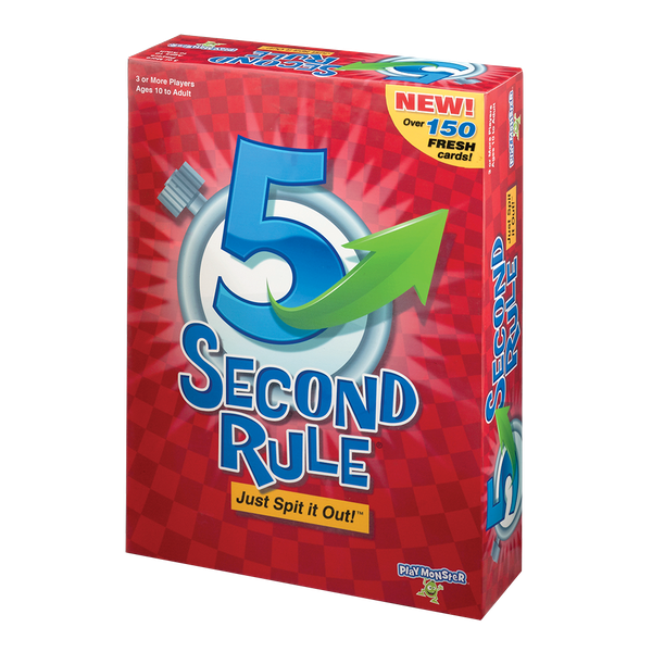 PlayMonster Just Spit It Out 5 Second Rule Party Game