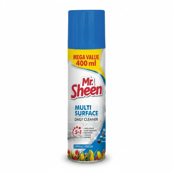 Mr Sheen Multi-Surface Daily Furniture Cleaner Spray 400ml - Lemon Scent