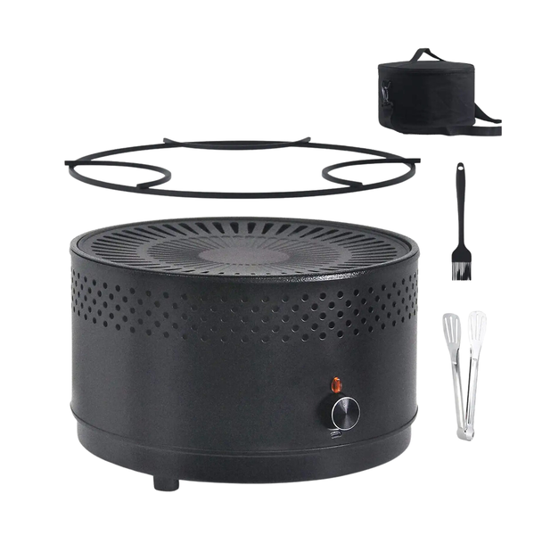Portable Charcoal Braai Grill with Carry Bag