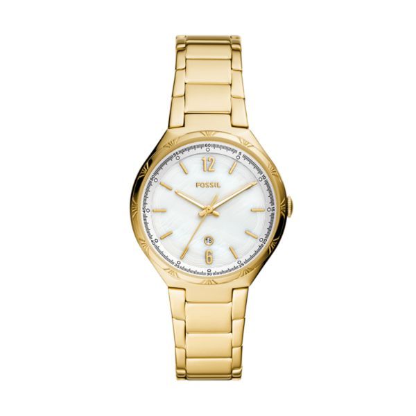 Fossil Women's Ashtyn Gold-Tone Stainless Steel Watch - BQ3740 | Buy ...