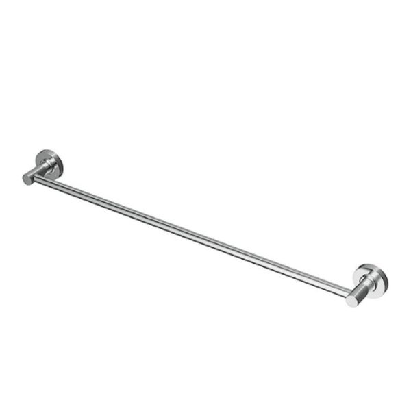 Stainless steel Wall Mount Towel Rail - Silver