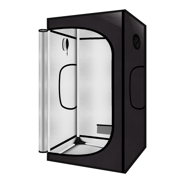 Grow Tent 120x120x200cm - Heavy-Duty Lightproof, Large Hydroponics