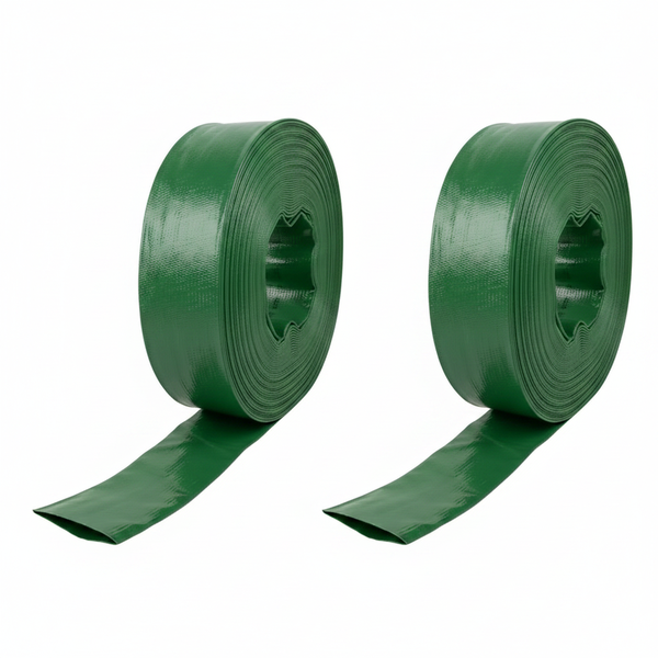 Truco Gutter Hose Sleeve 10m 50mm for Effective Drainage - 2 Pack