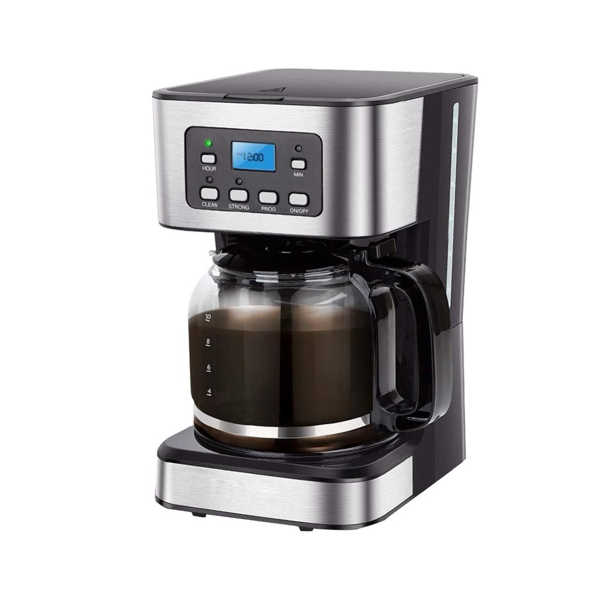Programmable Coffee Maker 1.5 Litre, Coffee Machine for Home and Office