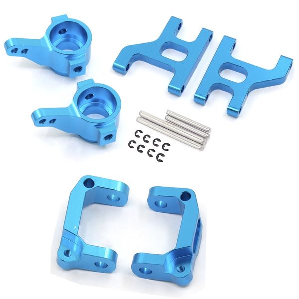 Metal Steering Cup C Hub Carrier Arm Set for 1/10 RC Crawler Car,5