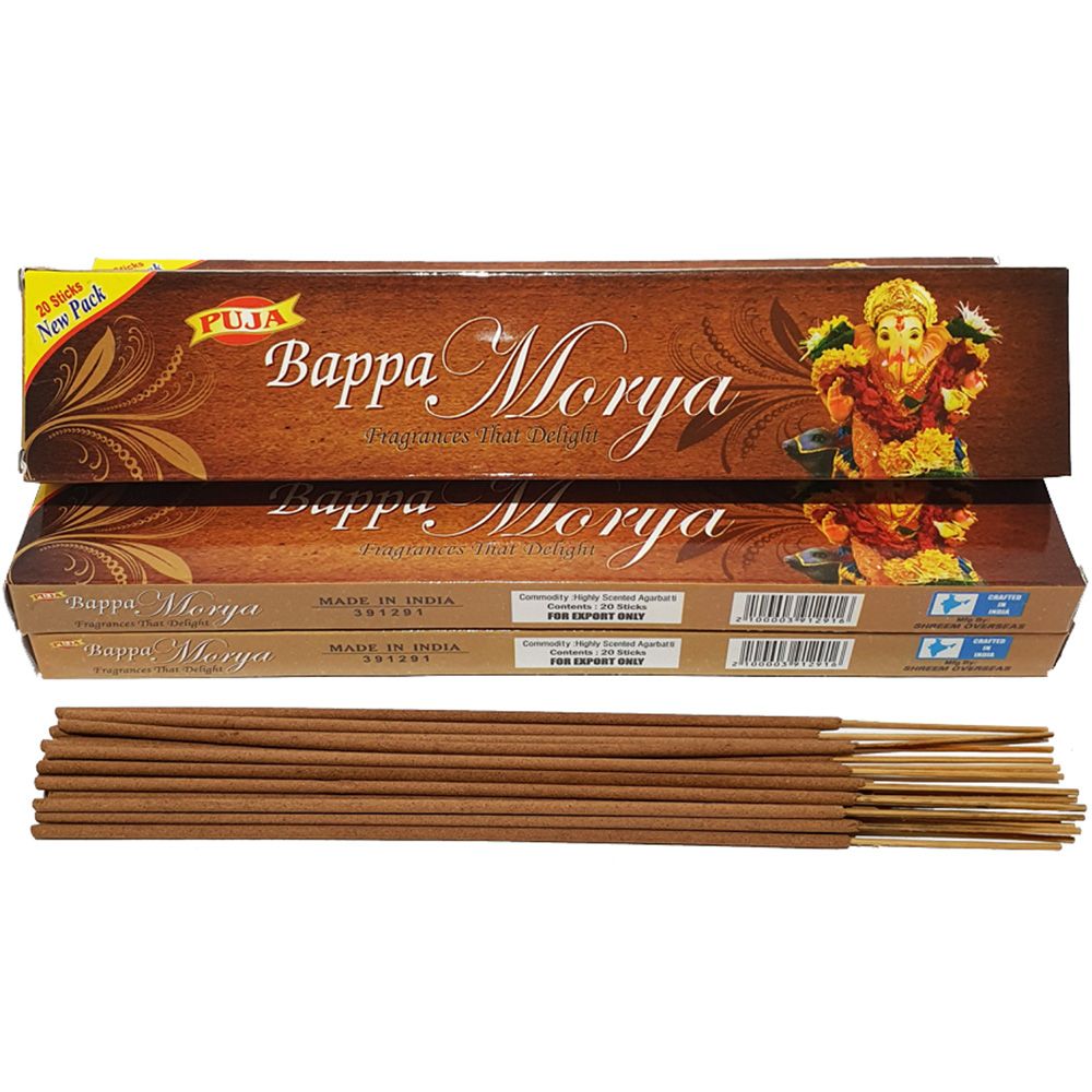 120 Incense Sticks Bappa Morya Highly Scented Agarbatti Buy Online in South Africa