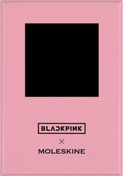 Moleskine Black &amp; Pink Charm Notebook Plain