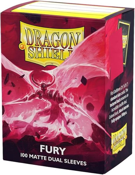 Dragon Shield Sleeves Matte Dual - Fury