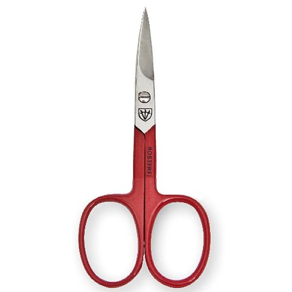 Kellermann 3 Swords Germany: Nail Scissors with Red Handles Made in Germany
