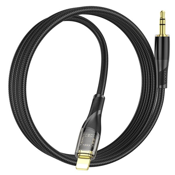 HOCO-(UPA25)-Aux To Lightning 3.5mm 1m Cable