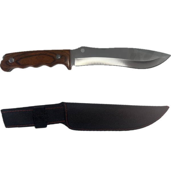 Stainless Steel 33cm Thick Hunting &amp; Camping Knife - Outdoor Survival Knife