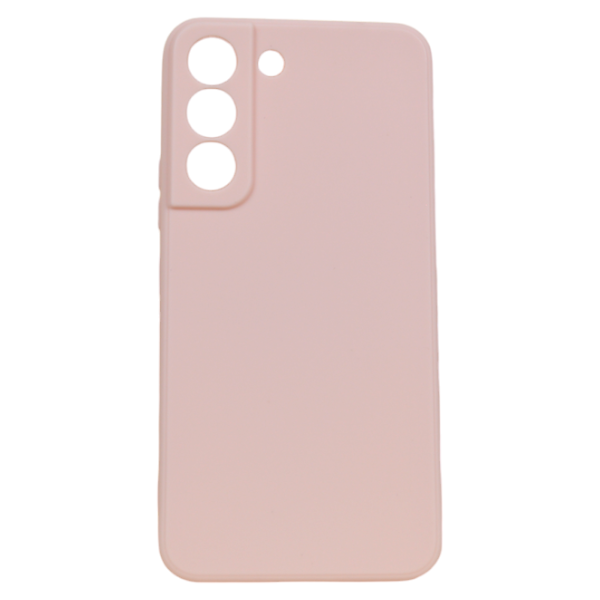 High Quality Plain Silicone Phone Case Compatible with Samsung Galaxy A51 - Light Blue