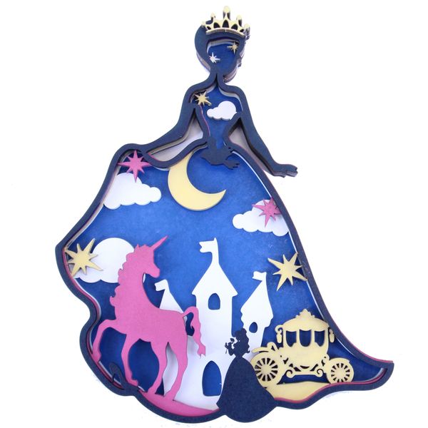 Wow We | Multi Layered Paint Board | Cinderella 1