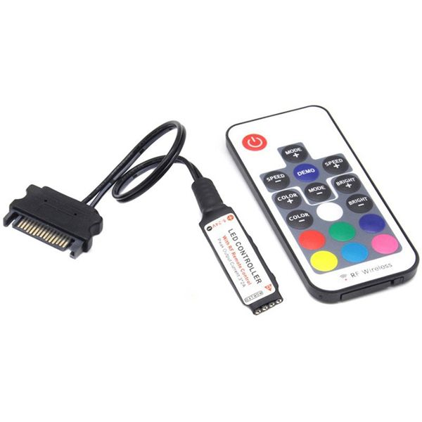 SATA RGB Controller for Computer Case 5050 RGB LED Strip Light