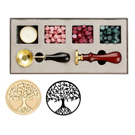 Stamping Melt Craft Supplies, Wax Seal Stamp Set Box Kit