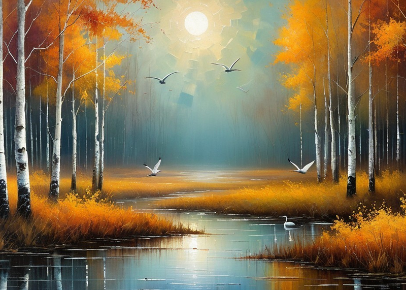 Modern Canvas Wall Art Home Decor - Summer Light
