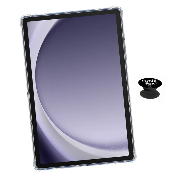 Funki Fox Transparent Case Compatible with Samsung Galaxy Tab A9+ (11")
