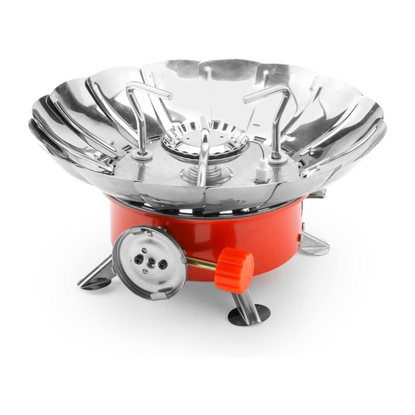 Portable Lotus Small Camping Stove - Ultra-Lightweight Windproof Stove