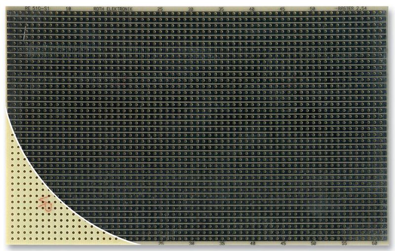 Roth Elektronik (RE510-S2) PCB, Prototype, Epoxy Glass Composite, 1.5mm