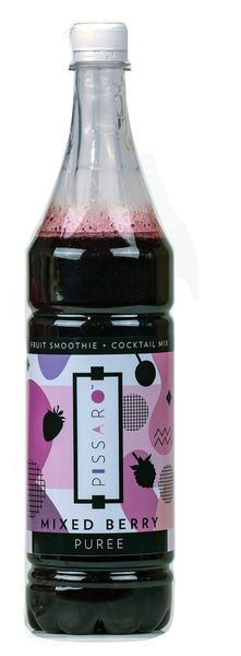 Sip &amp; Savor - 1L Pissaro Mixed Berry Puree