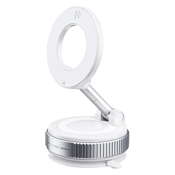 K007 Car Phone Stand with Mechanical Vacuum Suction Cup Compatible