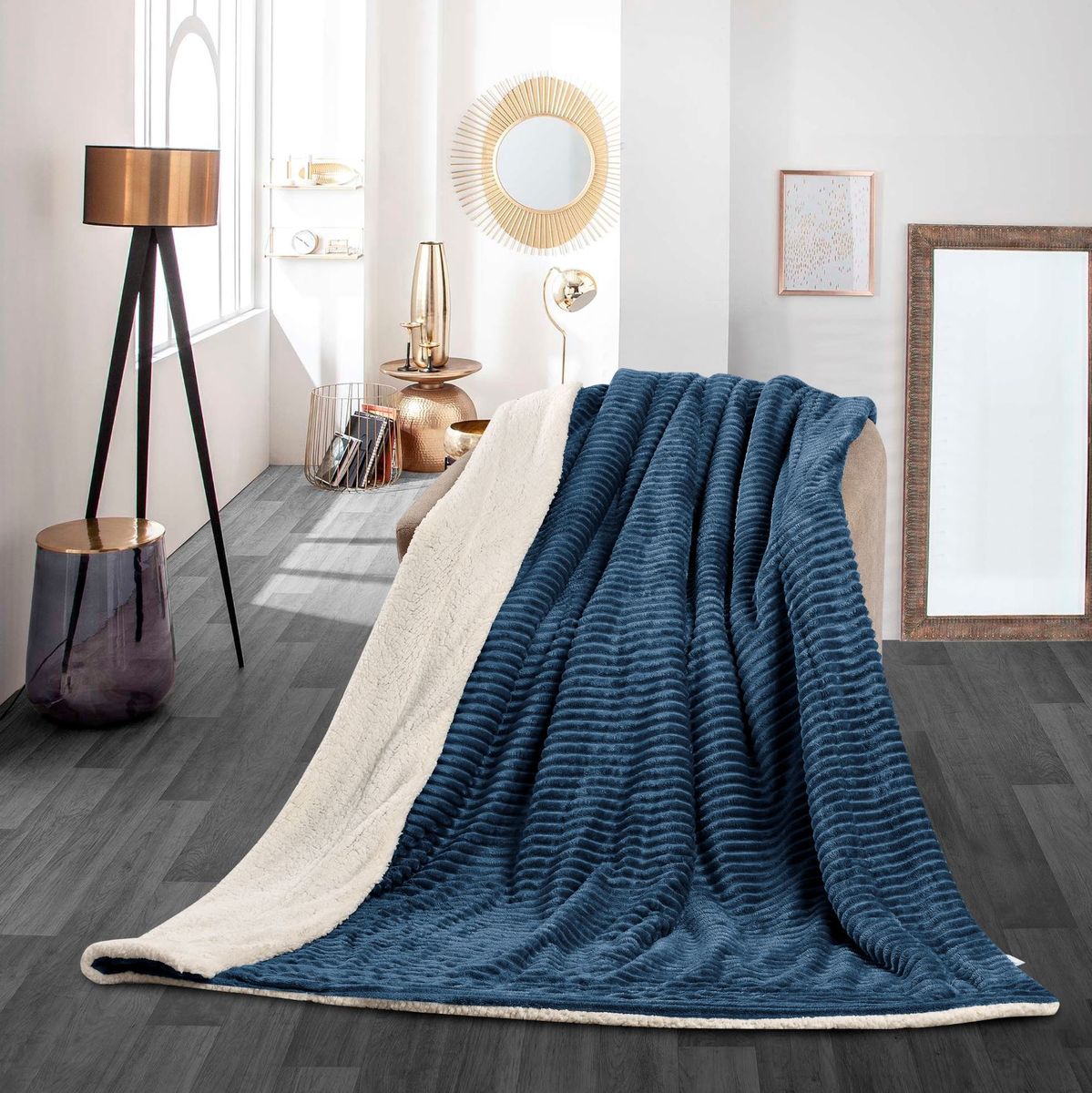 海外限定JORDAN REVERSIBLE BIG BLANKET s-zoom.file