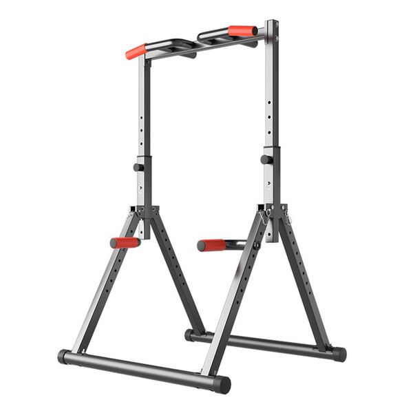 Foldable Power Tower Dip Station Pull Up Bar Station Multifunction Fitness