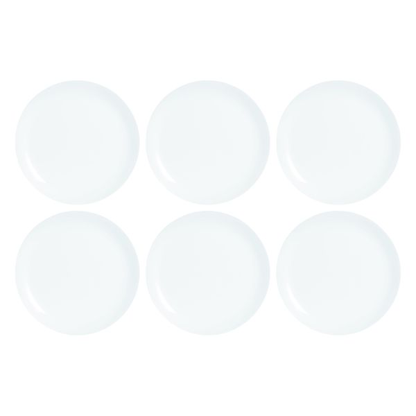 Consol Opal Dinner Plate 6 Pack, - 250mm