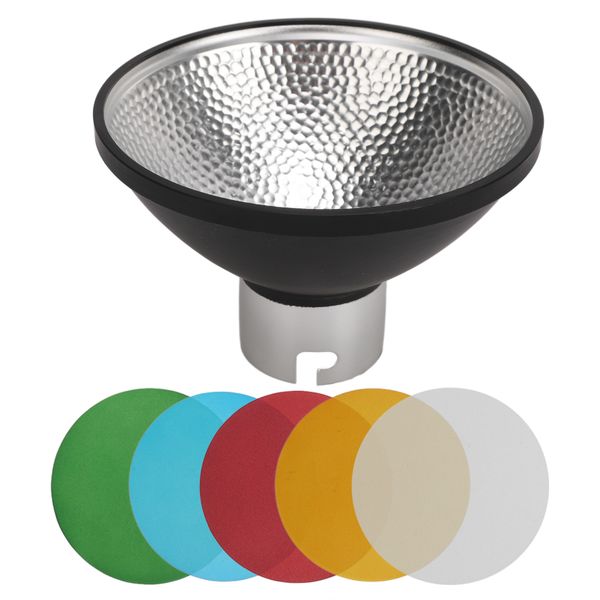 5-Color Beauty Dish for Godox AD200 AD360II Flashes